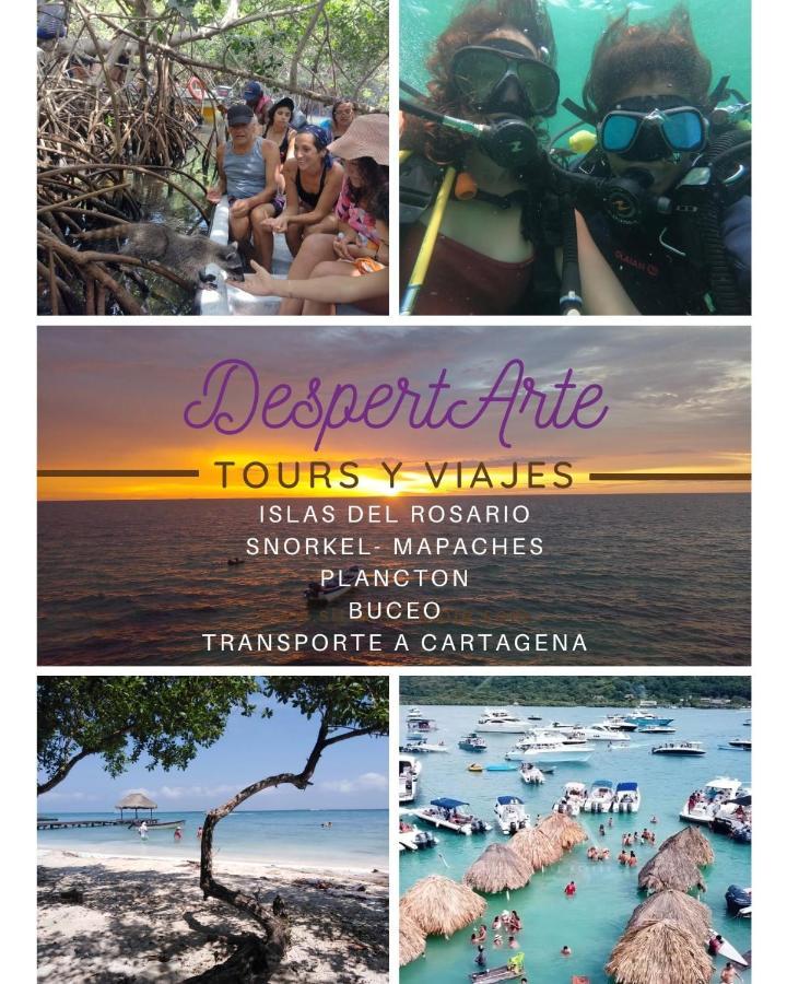 Despertarte Espacio De Arte Y Hospedaje Playa Blanca Exterior foto